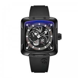 Alexandre Christie AC 3030 Black Rubber Automatic GARIPBA